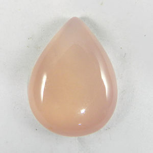 IG1697พลอยคาลซิโดนีสีชมพูธรรมชาติทรงลูกแพร์20X28มม. 5.70 GMS - Product Image 2
