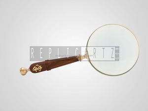 ที่จับไม้ของขวัญเดินเรือโบราณแว่นขยายนักดาราศาสตร์อ่านตรวจสอบของสะสมของขวัญตกแต่ง - Product Image 3