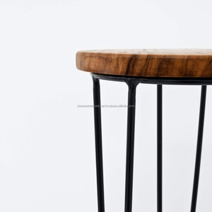 Modern Luxury <b>Round</b> Coffee <b>Table</b> Industrial Wooden Design Decorative Nesting Side <b>Table</b> for Dining Home Living Room Kitchen Use - Product Image 5