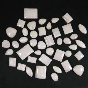 42 piezas! Cabujón de aragonita rosa natural 100 g, forma libre IG0662 - Product Image 1