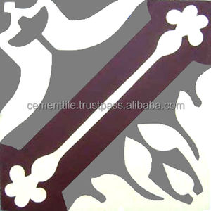 CTS 72.x Carrelage en grès émaillé - 150x150mm Carrelage d'accentuation intérieure - Design moderne pour villa - Usine CTS Vietnam - Product Image 2