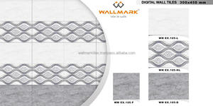 แผ่นกระเบื้องบุผนัง30X45เคลือบด้วยแก้วดิจิตอล,เครื่องเคลือบดินเผากึ่งเซรามิก - Product Image 5