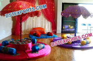 ชุดเวที Mehandi สำหรับงานแต่งงาน,ร่มเวทีมุสลิมสำหรับตกแต่งงานแต่งงาน - Product Image 3