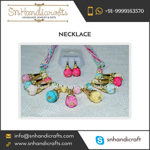 Conjunto de Collar y Pendientes de Moda Personalizados Multicolores, Creaciones Hechas a Mano - Product Image 1
