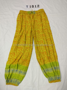 Pantalones Palazzo de verano informales transpirables 100% algodón - Product Image 4