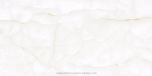 Carreaux muraux décoratifs intérieurs en céramique CMC 400x800mm, blancs, émaillés, métalliques, résistants aux acides, résistants à l'usure, impression numérique, ensemble complet - Product Image 3