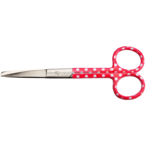 Tijeras rectas, punteadas Rojas - Product Image 1
