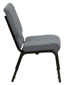 Chaise d'église en fer pour hôtels Solution d'assise durable et élégante - Product Image 2