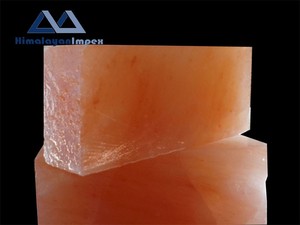 Plaque de sel rose de l'Himalaya naturel pour griller le steak, les fruits de mer, les légumes, sculptée, styles Feng Shui et amour pour les amateurs d'artisanat - Product Image 5