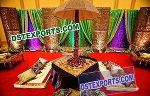 Ensemble de scène de nuit mehanna, 1 pièce, décoration de mariage avec parapluie - Product Image 5