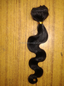 Extensiones de cabello humano indio Virgen sin procesar Remy Bodywave para tejer cabello precios de fábrica - Product Image 4