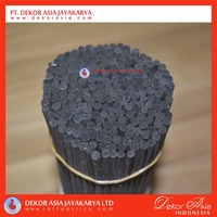 Bâtonnets diffuseurs en rotin écologiques Dekor Asia, diamètre personnalisable 3 mm x 200 mm, utilisation toute saison, modèle Indonésie RRD02
