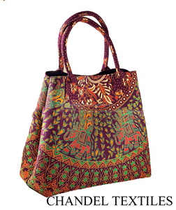 Bolso de mano de Mandala marrón hecho a mano para mujer, bandolera de hombro, bolso de mano indio hecho a mano - Product Image 2