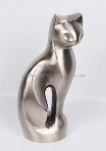 Urna de metal para gatos, urna de cremación para mascotas, urna de bronce para gatos, urna de cremación de latón para mascotas, urna de cremación de peltre para gatos, urna de bronce para mascotas - Product Image 3