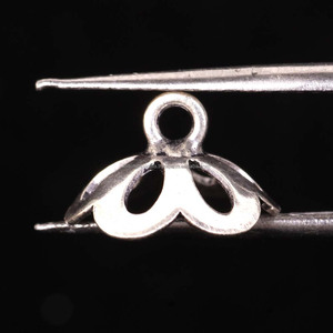 Calidad Premium sólido 925 plata esterlina redondo estilo Bali forma Floral 11 MM gorra cuentas sueltas para joyería DIY para mujeres - Product Image 1