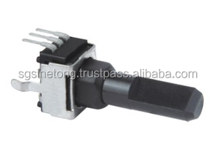 Potenciómetro rotativo de audio R24 B5K para amplificador - Product Image 2