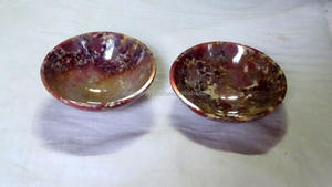 2นิ้วโอเชี่ยนนิลอาเกตชามแฮนด์เมดแกะสลักผู้ส่งออก: ผู้ผลิตหินบำบัดและสวดมนต์ - Product Image 4