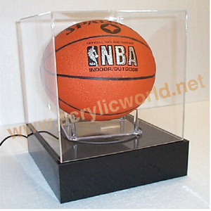Estante de exhibición de baloncesto/caja de acrílico de baloncesto/Cajas de Regalo de baloncesto - Product Image 1