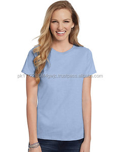 New Design Wholesale Plain Breathable Women Custom logo Printed Summer t <b>Shirt</b> Fine Quality Soft Comfortable Leisure t <b>Shirts</b> - Product Image 2