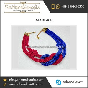 Wholesale Selling of <b>Thick</b> Cross <b>Rope</b> Necklace from Trusted Manufacturer Handmade Magic - Product Image 1