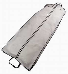 Sac de costume en PVC avec housse de costume, sac en coton avec couverture pour robe de mariée - Product Image 6