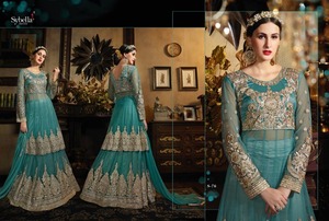 ชุดคุรตะชาราร่าผ้าลินินปักลายคุณภาพสูงสำหรับผู้หญิงจาก Kanya Fancy Garments ดีไซน์สวยที่สุด - Product Image 2