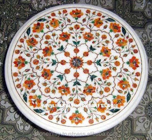 Mesas de mármol, Tops incrustados de diseñador - Product Image 1