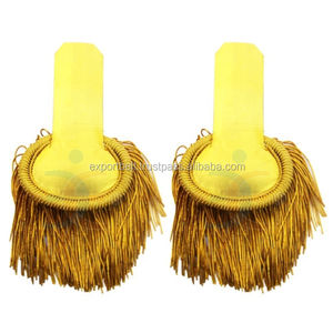 Hombreras de Seda Hechas a Mano OEM con Flecos, Colores Personalizados para Abrigos, Chaquetas, Túnicas y Uniformes para Equipos de Defensa Personal - Product Image 2