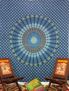 Nuevo tapiz de Mandala abstracto indio para colgar en la pared - Product Image 2