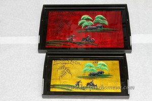 Vietnam traditional lacquer tray, the best gifts for your family or friends - Product Image 1