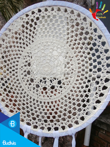 Vente en gros, Attrape-rêves au crochet fait à la main, artisanat naturel de décoration pour la maison - Product Image 2