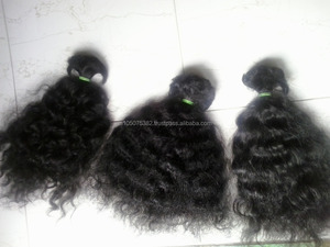 Cabello rizado indio sin procesar para trenzas. - Product Image 3