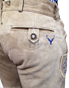 Alemán Lederhosen Trachten Lederhosen pantalón corto tradicional bávaro (alemán Lederhosen Tracht) - Product Image 3