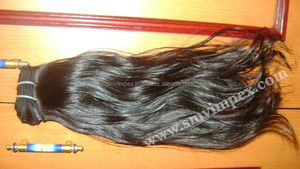 Cabello humano remy de gran textura, pelo virgen indio remy de la india, el mejor precio de oferta - Product Image 3
