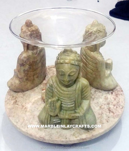 Brûleurs d'huiles aromatiques exclusifs Buddha Structure - Product Image 1