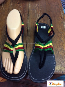 รองเท้าสานด้วยมือ Dobbytex รุ่น DBTS14 Jamaica Twist สำหรับชนเผ่าฮิลล์ / ชนเผ่าฮอม / ฤดูร้อน / แอฟริกัน - Product Image 1