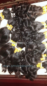 Paquetes de cabello tejido de cuerpo virgen crudo al por mayor barato de fábrica. Cabello humano a granel indio de la India. - Product Image 6