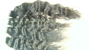 Couleurs naturelles Extensions de cheveux bruts bouclés 100% non transformés Remy pas cher vierge indien crépus cheveux bouclés cheveux indiens - Product Image 2