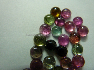 Multi Turmalina 3mm Cabujones Redondos - Product Image 2
