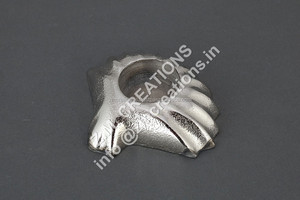 Venta caliente diseño de concha marina antigua portavelas de luz de té pequeña linterna de mesa de Metal para decoración del hogar Tealight - Product Image 2