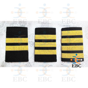 อินทรธนูแบบนักบินกำหนดเองได้อินทรธนูแบบแถบสีเงินหรือสีทอง - Product Image 1