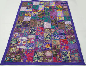 Algodón hermoso mosaico pared arte tradicional tapiz - Product Image 2