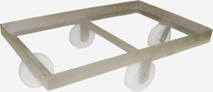 DIEKENSEN Stainless Steel <b>Rectangle</b> Butcher <b>Bin</b> Trolley - Product Image 2