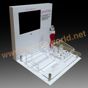 acrylic perfume bottle display <b>shelf</b> cosmetic display stand - Product Image 4