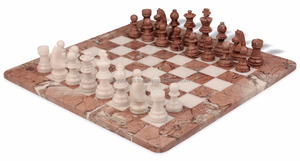 Venta al por mayor Marina Mármol Juego de ajedrez con figuras Premium Juego Accesorio - Product Image 1