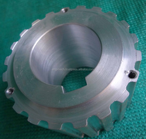 Poulie de courroie de distribution anodisée en alliage robuste Engimech avec alésage de 10mm pour machines CNC et systèmes d'automatisation - Product Image 4