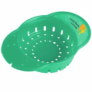USA Made Can Strainer - Fits Over Most Vegetable, Fruit, Tuna Cans, Has a Notch to Lift <b>Tabs</b> and Comes with Your logo - Product Image 3