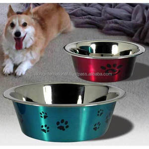 KING INTERNATIONAL 1/6 meilleure vente bol d'eau en plastique de haute qualité pour chat chien nourriture pour animaux de compagnie Double avec support - Product Image 5