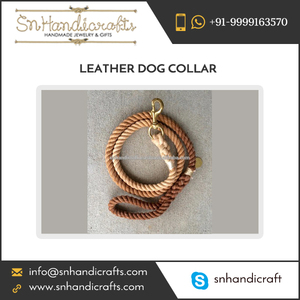   Correa de Macramé para Perro Hecha a Mano con Cuerda de Algodón, Correa Trenzada de Cuerda de Algodón, Juego de Correa y Collar con Color Degradado - Product Image 1