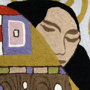 Fundas de cojín hechas a mano con bordado The Cuddling Hug, fundas de cojín decorativas para decoración de sofá, dormitorio y sala de estar - Product Image 3